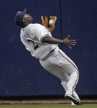 Bill Hall was the ultimate utility man, spending time at third, short, second, and centerfield throughout the season.  He settled into the shortstop position when J.J. Hardy went down with a sprained ankle.  He finished with a career high 35 homeruns and 85 rbi, and led all short stops in homeruns and slugging%.