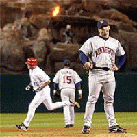 Troy Glaus's homerun off JC Romero may have done the Twins' miracle season in.  