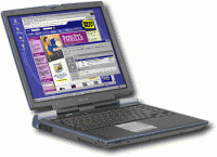 Sarah's new laptop.