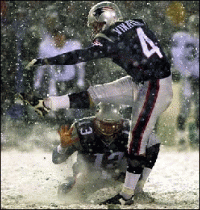It's real snow and it matters.